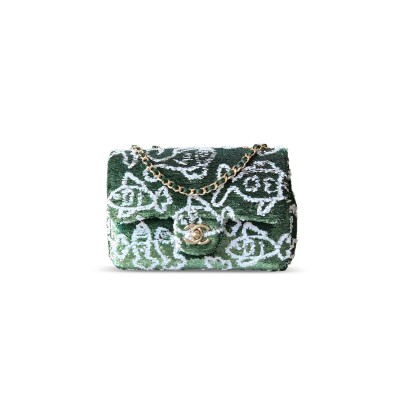 CHANEL RECTANGULAR MINI FLAP BAG 296361 (20*12*6cm)
